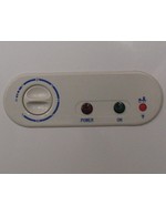 GCDC180GWW - Werbekühlschrank - grau - Thermostat