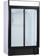 GCIN600SD_Eco - Glastürkühlschrank/Flaschen- und Dosenkühlschrank - Schiebetür 