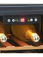 GCBE1-20 - Weinkühlschrank - Holz & Electronik - Temp.Einstellung
