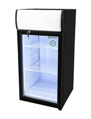 GCDC80 - Refrigerador de visor para balcão - preto