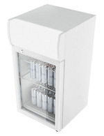 GCDC80 - Refrigerador de visor para balcão - branco
