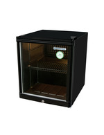 GCKW50 - KühlWürfel - Glass door fridge - 46 liters - black