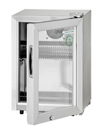 GCKW20 - Mini-refrigerador - aço inoxidável 