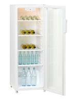 GCGD280 - Refrigerador de porta de vidro - porta aberta