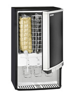 GCBIB30 - Bag-In-Box Dispenser Kühlschrank - 3x10 Liter – mit befüllten Gitterkörben
