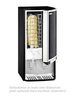GCBIB20 - Refrigerador dispenser Bag-in-Box - 2x10 litros - enchido com cestos de grelhas
