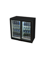 Kühlschrank für den Unterthekenbereich in schwarz